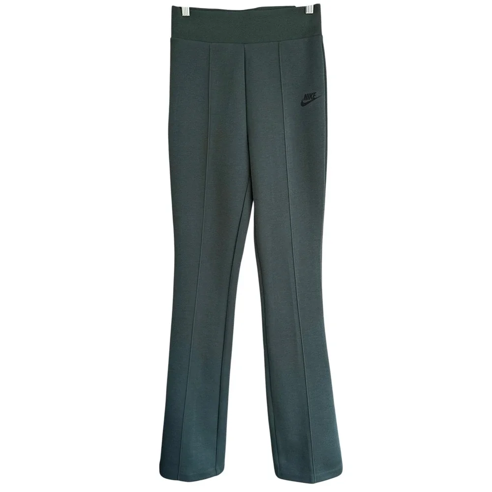 Nike Sportswear Tech Fleece High Waisted Slim Pants Vintage Green Small NWT - Picture 3 of 11